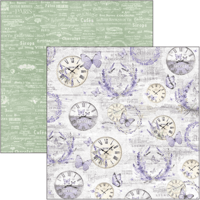 Ciao Bella, collection Morning in Provence, Patterns - 30x30cm - 8 feuilles - 190gsm