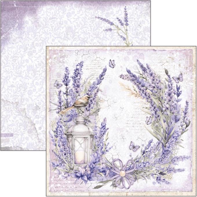 Ciao Bella, collection Morning in Provence, Patterns - 30x30cm - 8 feuilles - 190gsm