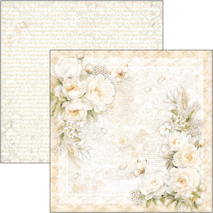 Ciao Bella, collection Always & Forever, Patterns - 30x30cm - 8 feuilles - 190gsm