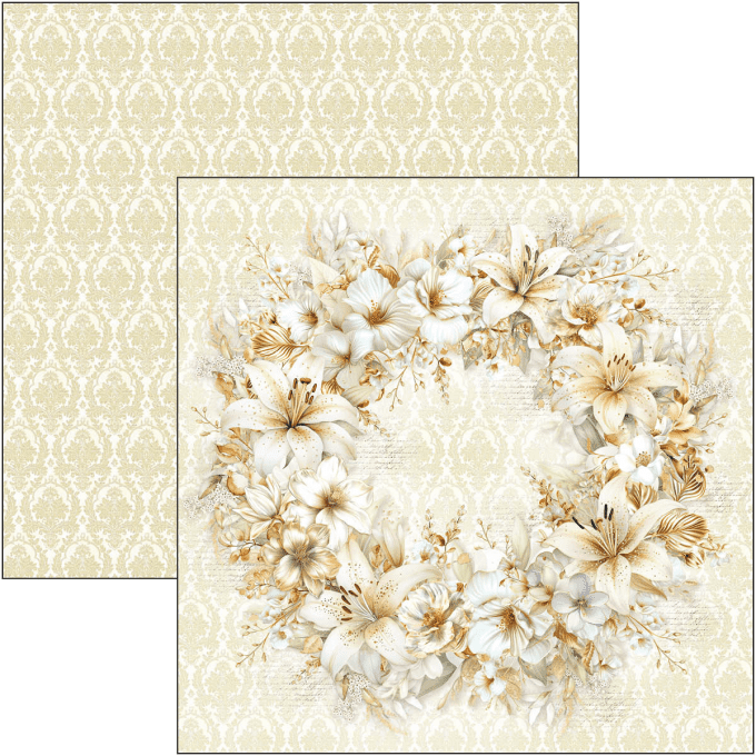 Ciao Bella, collection Blessing day, Patterns - 30x30cm - 8 feuilles - 190gsm 