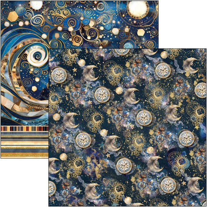 Ciao Bella, collection Celestial, Patterns - 30x30cm - 8 feuilles - 190gsm 