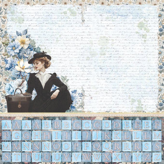 Ciao Bella, collection Eastern journey - Patterns - 30x30cm - 8 feuilles - 190gsm