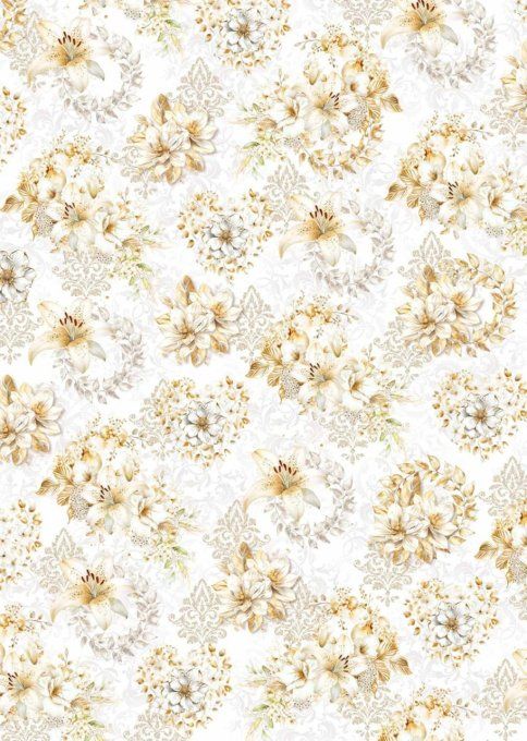 Ciao Bella, Papier vellum - collection Blessing day,  Format A4 - 6 feuilles, 92g 
