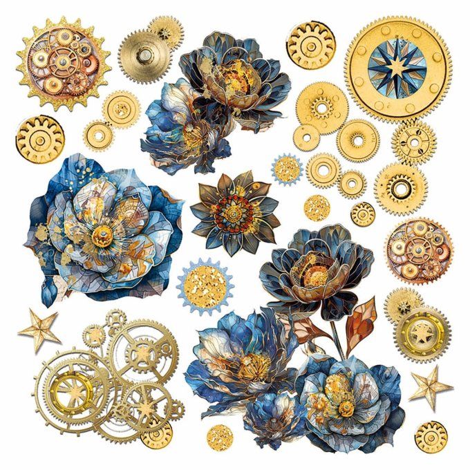 Ciao Bella, Papier vellum - collection Celestial - 15x15cm - 6 feuilles, 92g