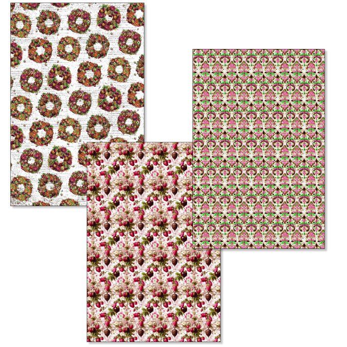 Deluxe paper silver & vellum, Ciao Bella, The chocolate factory,  Format A4 environ - 6 feuilles