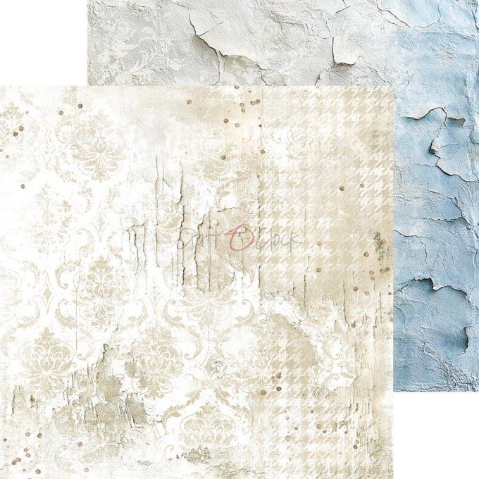 Ensemble de 24 feuilles, 20x20cm, collection : Mindfulness time - Craft O Clock, 250g