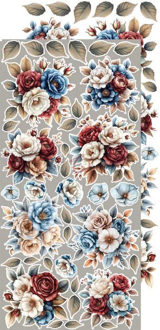 Ensemble de 18 feuilles, 15x30cm, collection : Mindfulness time, Craft O Clock, 250g 