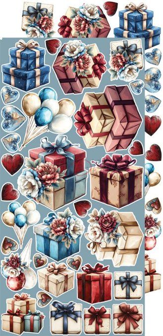 Ensemble de 18 feuilles, 15x30cm, collection : Mindfulness time, Craft O Clock, 250g