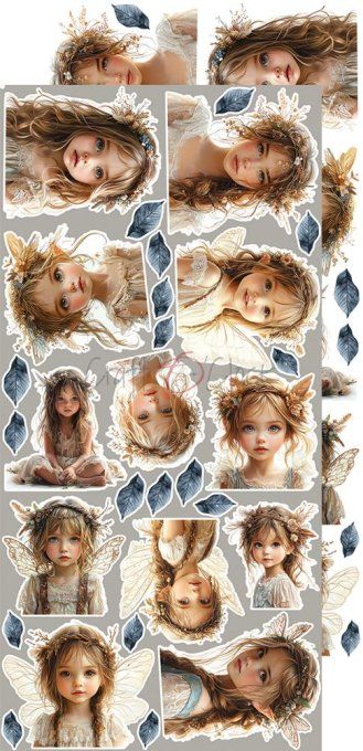 Ensemble de 18 feuilles, 15x30cm, collection : Mindfulness time, Craft O Clock, 250g - Mix