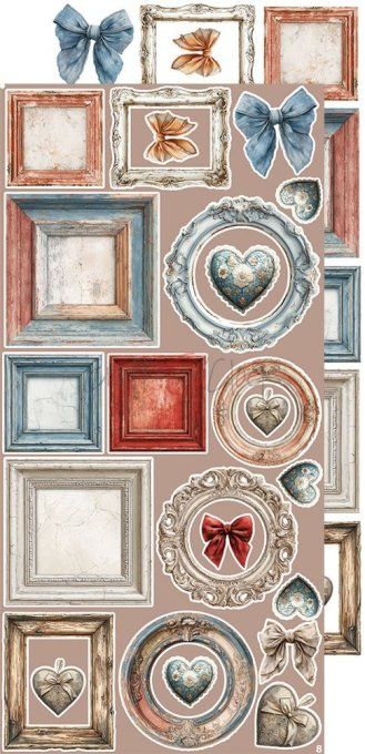 Ensemble de 18 feuilles, 15x30cm, collection : Timeless Grace, Craft O Clock, 250g