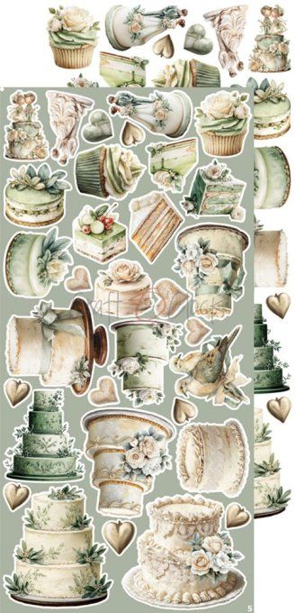 Ensemble de 18 feuilles, 15x30cm, collection : Lifetime Loving You, Craft O Clock, 250g