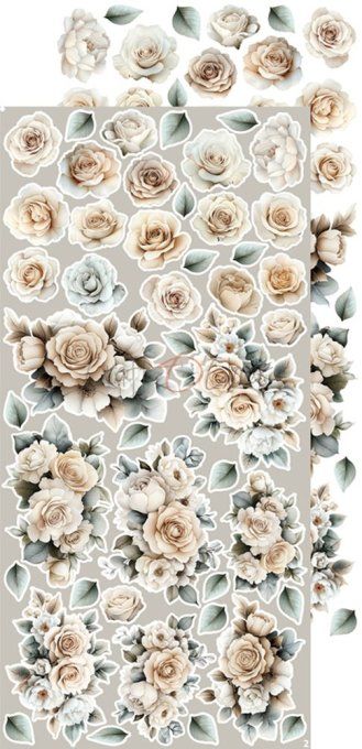 Ensemble de 18 feuilles, 15x30cm, collection : Lifetime Loving You, Craft O Clock, 250g - Mix