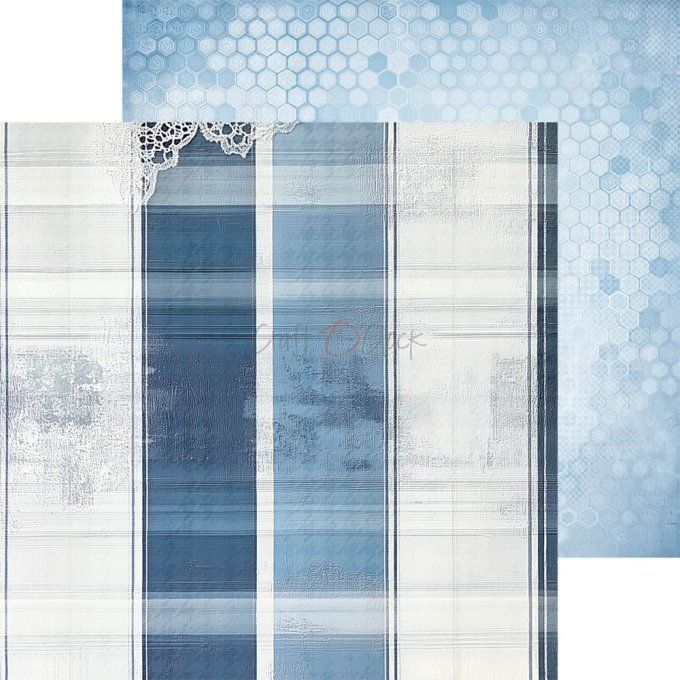 24 feuilles, 20x20cm, collection : Baby boy universe - Craft O Clock, 250g - Mix