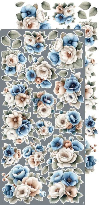 Ensemble de 18 feuilles, 15x30cm, collection : Baby boy universe, Craft O Clock, 250g