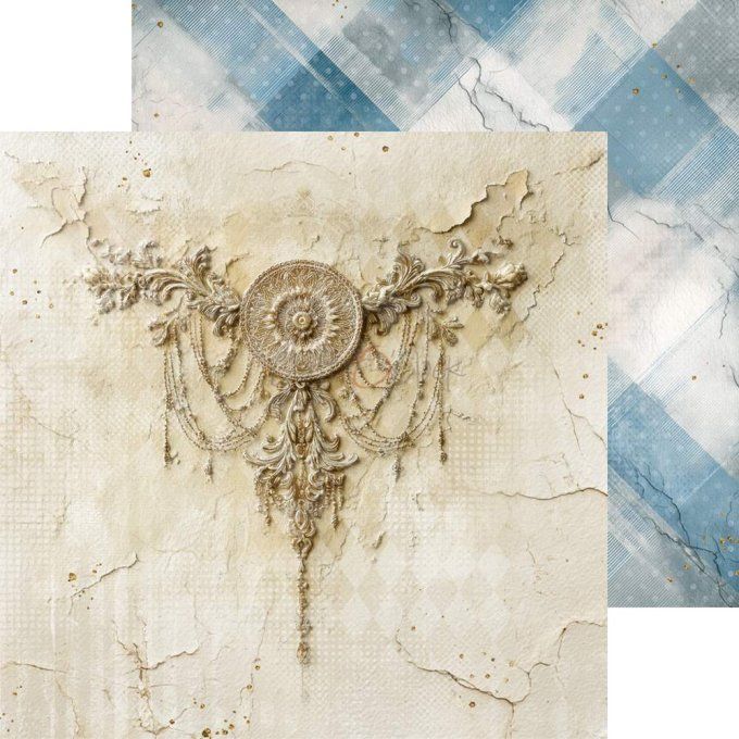 24 feuilles, 20x20cm, collection : Mr and Mrs Elegance - Craft O Clock, 250g  - Basic