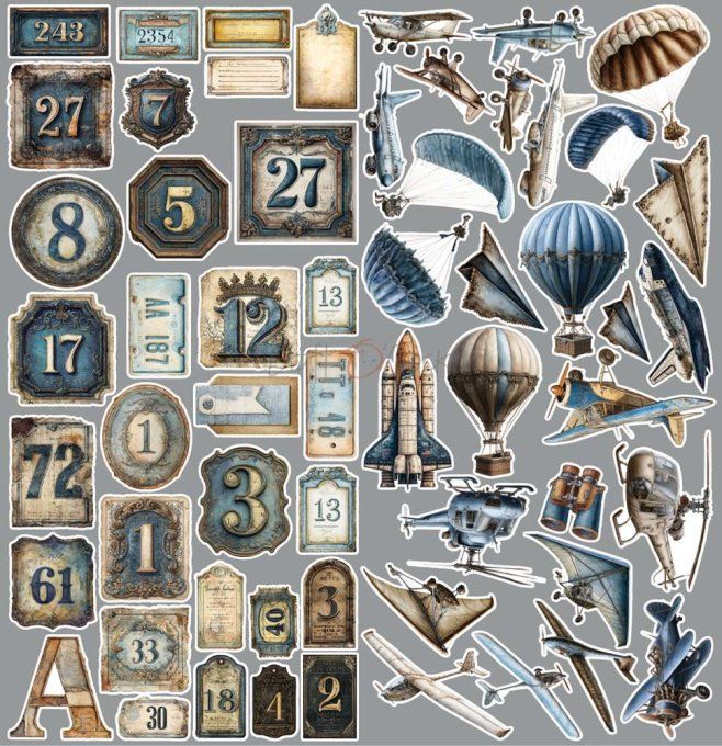 8 feuilles, 30x31cm, collection : Mr and Mrs Elegance - Craft O Clock, 250g - Hobby