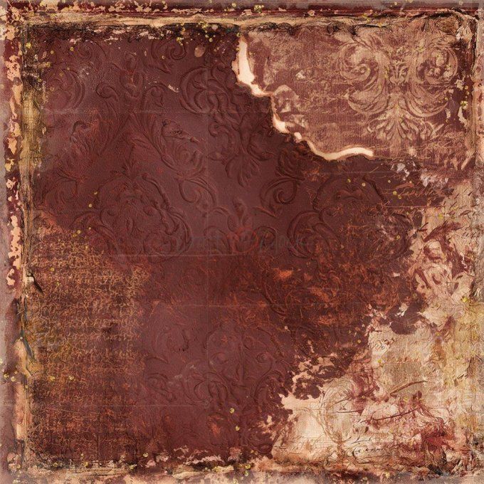 24 feuilles, 20x20cm, collection : Shades of nature - Craft O Clock, 250g