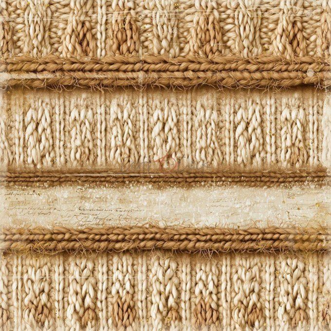 24 feuilles, 20x20cm, collection : Shades of nature - Craft O Clock, 250g - Mix