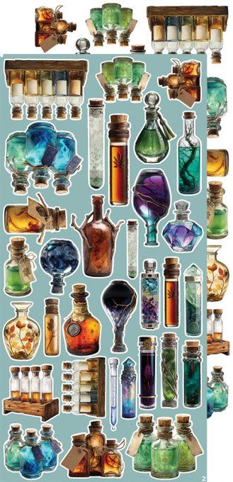 Ensemble de 18 feuilles, 15x30cm, collection : Alchemy, Craft O Clock, 250g - Extras 