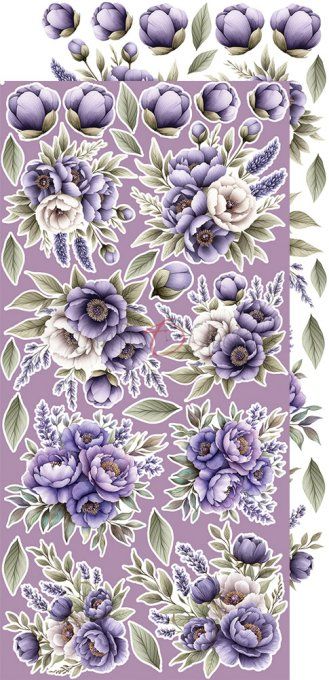 Ensemble de 18 feuilles, 15x30cm, collection : Heritage Whispers, Craft O Clock, 250g