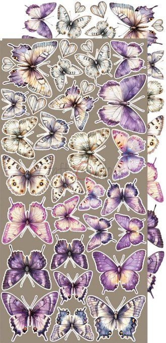 Ensemble de 18 feuilles, 15x30cm, collection : Heritage Whispers, Craft O Clock, 250g