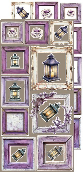 Ensemble de 18 feuilles, 15x30cm, collection : Heritage Whispers, Craft O Clock, 250g