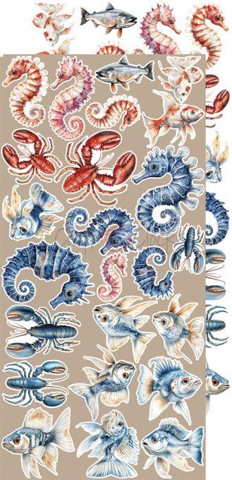 Ensemble de 18 feuilles, 15x30cm, collection : Emerald tales, Craft O Clock, 250g