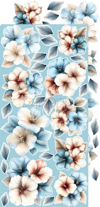 Ensemble de 18 feuilles, 15x30cm, collection : Emerald tales, Craft O Clock, 250g - Mix