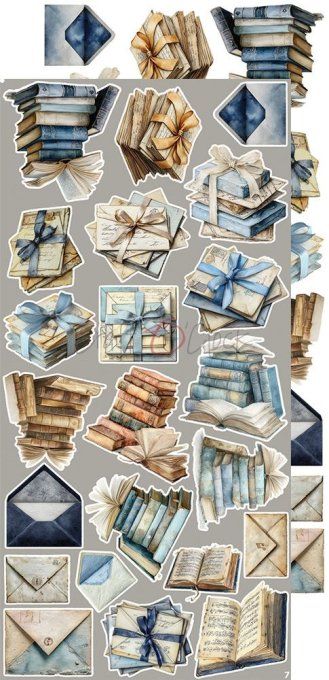 Ensemble de 18 feuilles, 15x30cm, collection : Melody of my soul, Craft O Clock, 250g