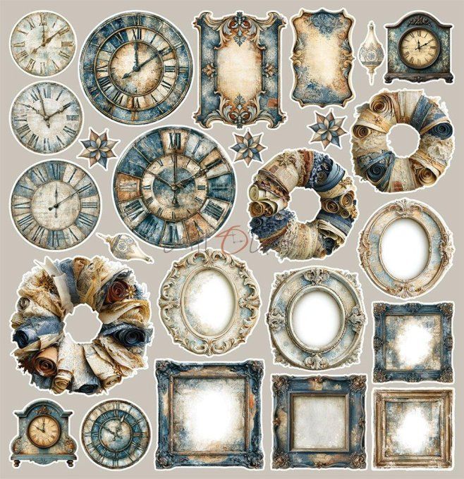 8 feuilles, 30x31cm, collection : Snow games - Craft O Clock, 250g - Eléments à découper