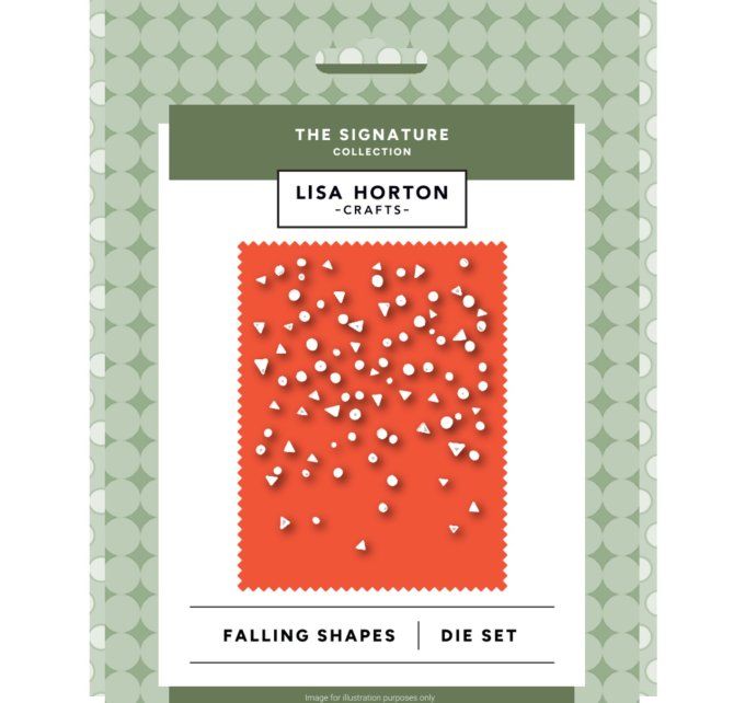 1 Die/matrice de découpe, Fond - The studio collection, Lisa Horton, Ombre shapes
