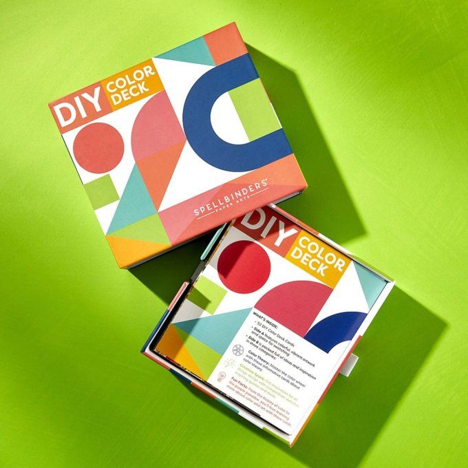 Spellbinders - DIY color deck system - 52 cartes 