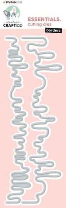 Die/matrice de découpe, bordures, StudioLight - diamètre 21x4cm environ