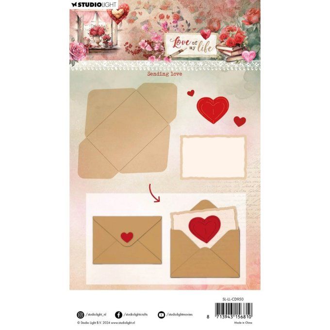 Ensemble de 6 dies, Love my life , sending love - StudioLight