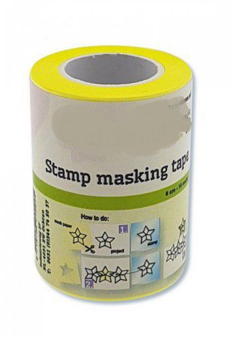 Rouleau de papier de masquage, 6cm de large, 7.5m de long