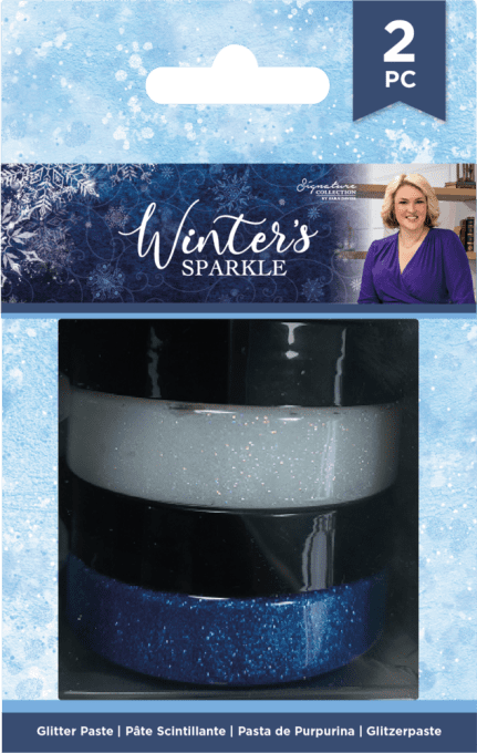 Glitter paste, Crafter's companion, Winter's (2 pots de 50ml)