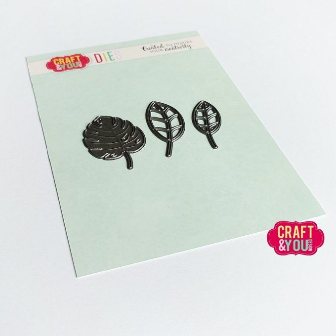 3 Dies/matrices de découpe, feuillages