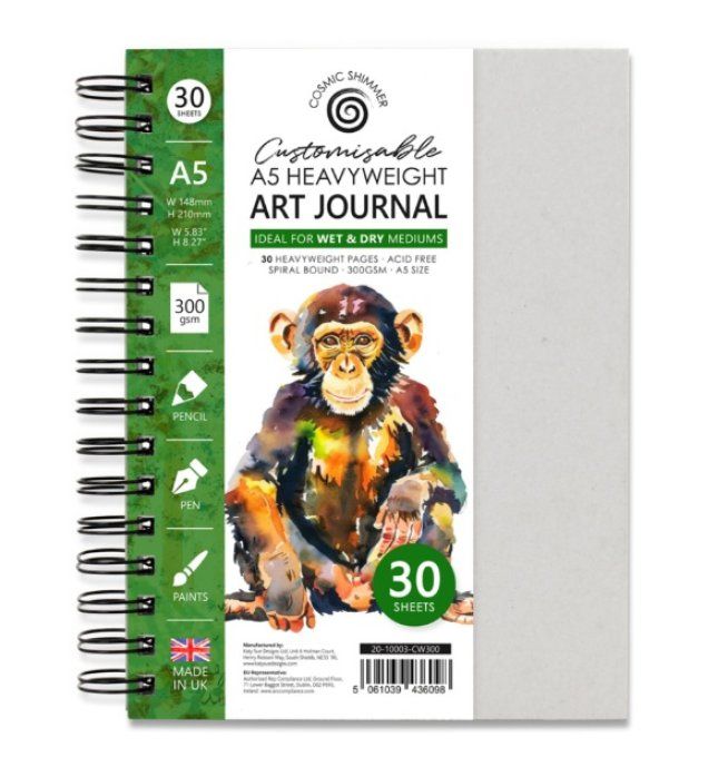 Carnet format A5 - Cosmic shimmer - format A5, 30 feuilles, 300gsm