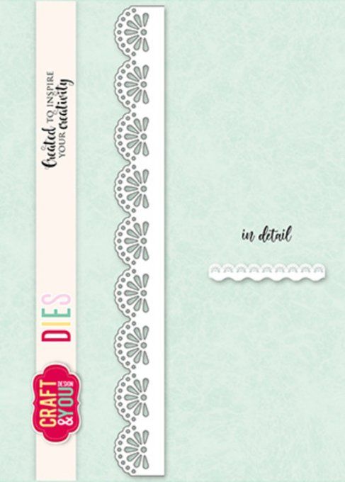 1 Die/matrice de découpe, Bordure, Craft & You