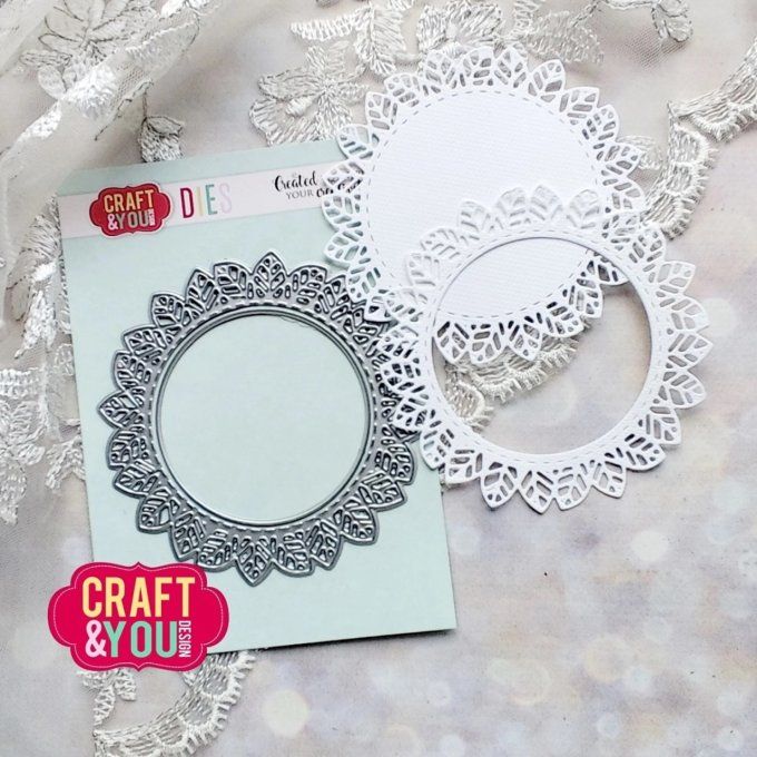 2 Dies/matrices de découpe, Doily leaves, Craft & You 