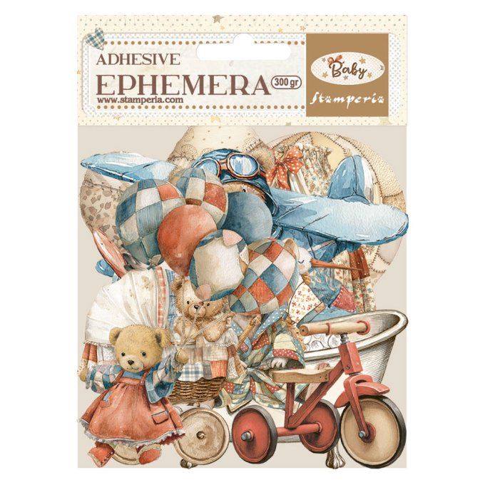 Stamperia, Die-cuts autocollants, collection : Baby