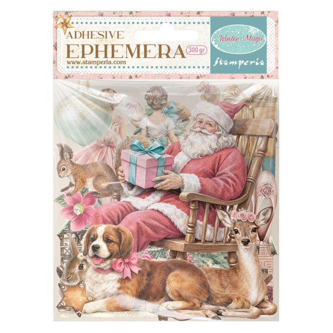 Stamperia, Die-cuts, Ephemera, collection : Winter Magic
