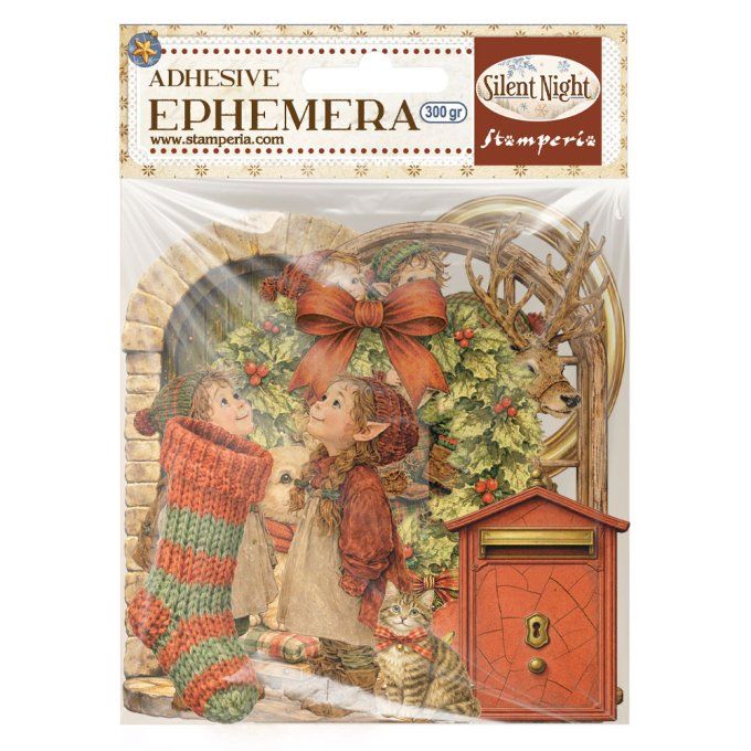 Stamperia, Die-cuts, Ephemera, collection : Silent night