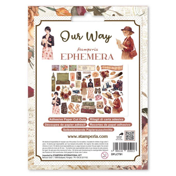 Stamperia, Die-cuts, collection : Our way