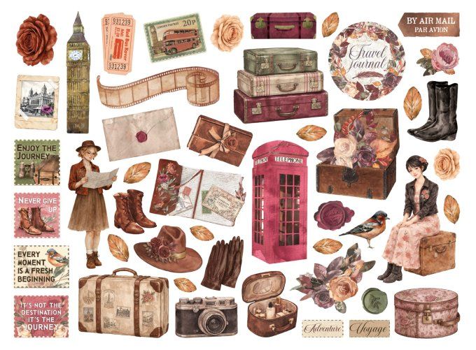 Die-cuts cartonnés, collection : our way