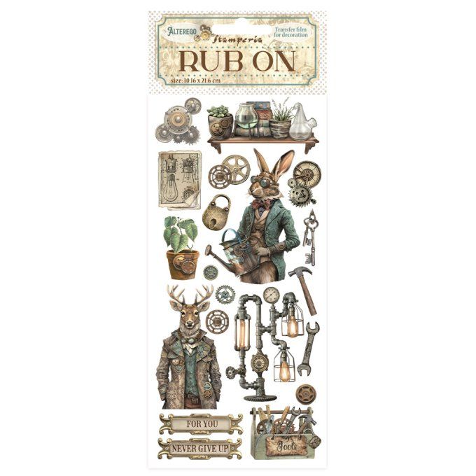 Planche de rub-on : Alterego