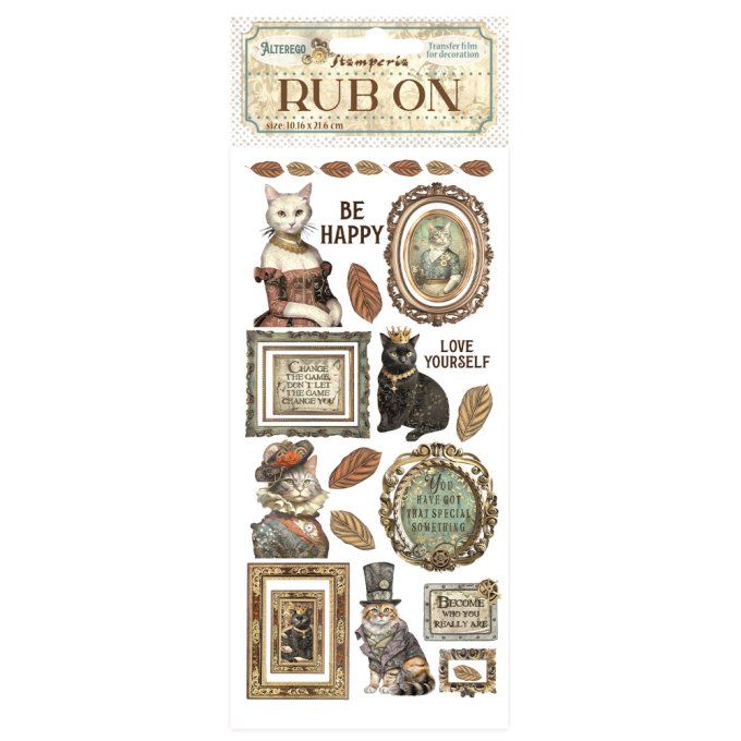 Planche de rub-on : Alterego