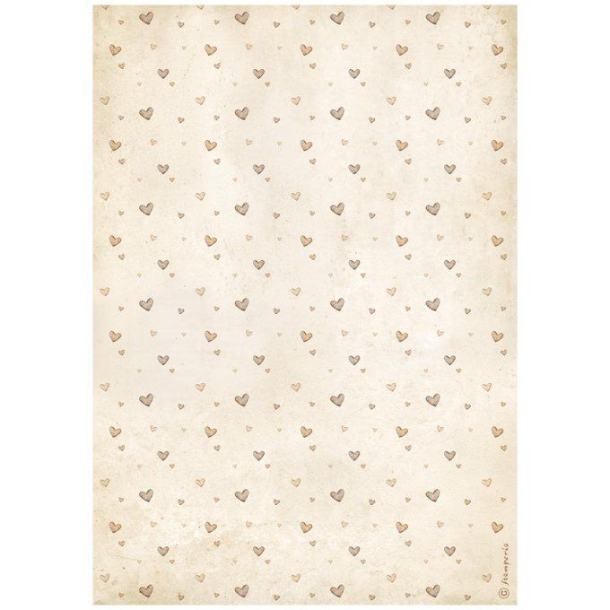 Feuille de riz, Stampéria, Format A4 - Baby