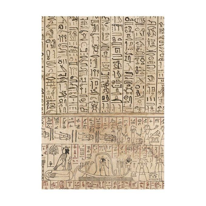 8 Feuilles de riz, Stampéria, Format A6 (10.5x14.8cm) - Fortune