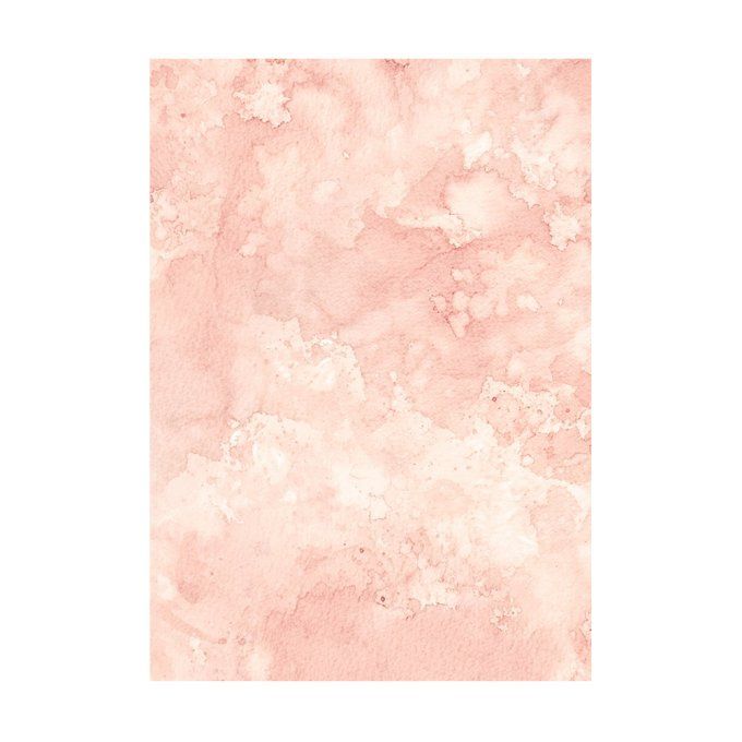 8 Feuilles de riz, Stampéria, Format A6 (10.5x14.8cm) - Shabby rose